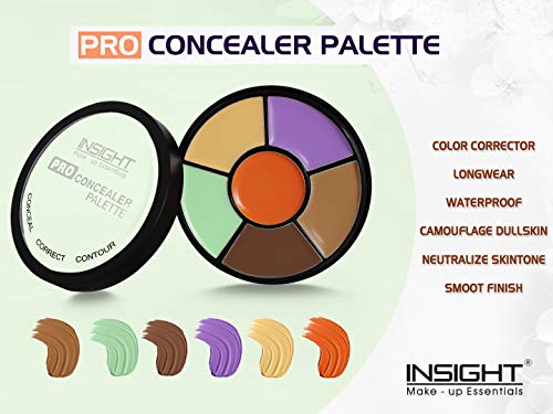 Insight Cosmetics Pro Concealer Palette - Corrector, 15gm