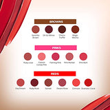 Faces Canada Velvet Matte Lipstick, Smooth one stroke intense color, Soft Matte finish, Enriched with Vitamin E, Hydrated lips all day, Brown Lip Color, Serenity Brown, 3.5 gm