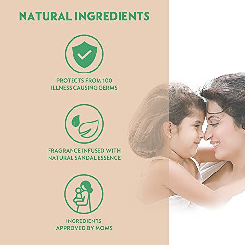 Dettol Sandal Bathing Soap Bar with Naturally Derived Ingredients, (Buy 3 Get 1 Free - 75g each), Combo Offer on Bath Soap