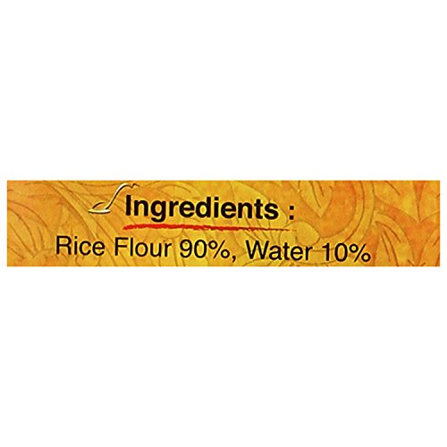 Real THAI Original Thai Cuisine Rice Stick Pad Thai Noodles, 13.23 oz / 375 g,Yellow