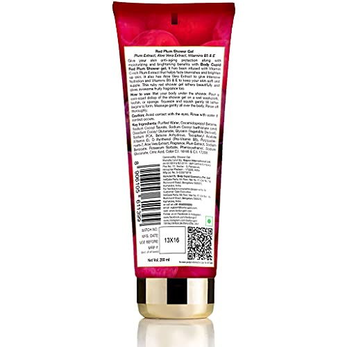Body Cupid Red Plum Shower Gel - 200 ml