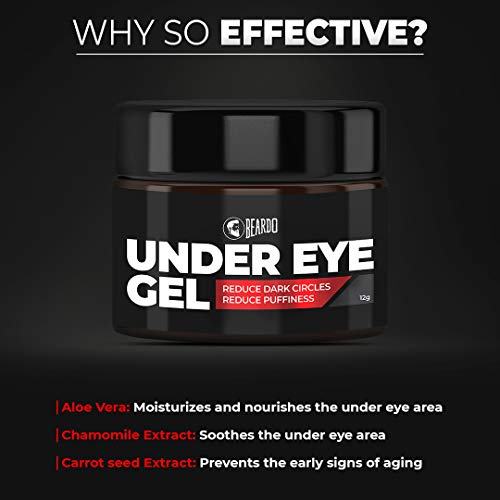 Beardo Under Eye Dark Circle Removal Gel, 12gm