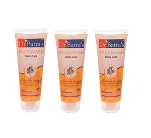 Dr Batra's  Face Wash Daily Care Enriched With Tea Tree Oil - 100 gm (Pack of 3)