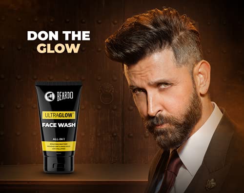 Beardo Ultraglow Facewash & Activated Charcoal Facewash Combo (Pack of 2)