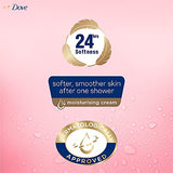 Dove Creamy Shower and Shaving Mousse, Gentle Cleanser Infused with Rose Oil for Nourishment, Gives 24 Hour Softness, Sulphate-Free, 200 ml