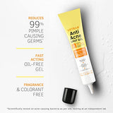 Ustraa Anti-Acne Spot Gel 15 ml - set of 2 - Reduces 99.9% Pimple-causing Germs, Dermatologically Tested, with Neem & Vitamin B3, Lightweight, Oil-free, Works Directly on Acne, Reduces Acne & Redness