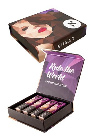 SUGAR Cosmetics It's A-Pout Time! "Naughty Nude" Vivid Lipstick Gift Box