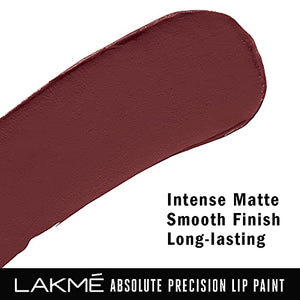 LAKMÉ Absolute Precision Lip Paint, Matte Finish - Whirling Brown, 3g