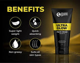 Beardo Ultraglow Face Cream with SPF30 ,Dark Spot Reduction Cream, 60gm & Bubblegum Lip Balm For Dry Damaged and Chapped Lips 7g (Pack of 2)