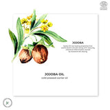 Juicy Chemistry Certified Organic Jojoba Oil, 30ml for Hair and Skin, Oil for Healthy Hair, Scalp and Glowing Skin, Carrier Coldpressed Oil for Women and Men