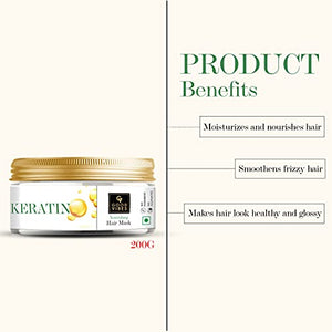 Good Vibes Keratin Shampoo 200ml + Keratin Hair Mask 200g