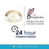 Dove Hydro Nourishing Lip Care with with aloe vera oil and vitamin E,Long lasting Lip Balm,24 hours Hydration, Imported,4.8gm,PO2, Blue