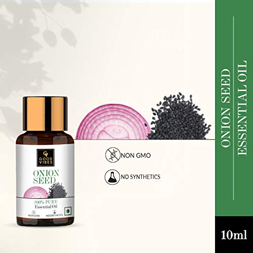 Good Vibes 100% Pure Onion Seed Essential Oil (10 ml)