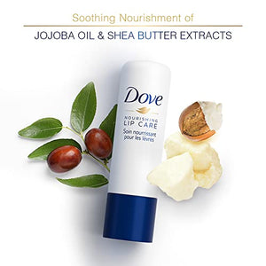 Dove Essential Nourishing Lip Care + Dove Hydro Nourishing Lip Care, Long lasting Lip Balm, 24 hours Hydration, Imported,4.8gm,PO2, Blue