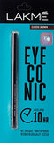 Lakme Eyeconic Kajal, Classic Brown Colour, Matte Kohl Liner in a Twist Up Pencil - Waterproof, Smudge Proof & Long Lasting Eye Makeup, 0.35 g