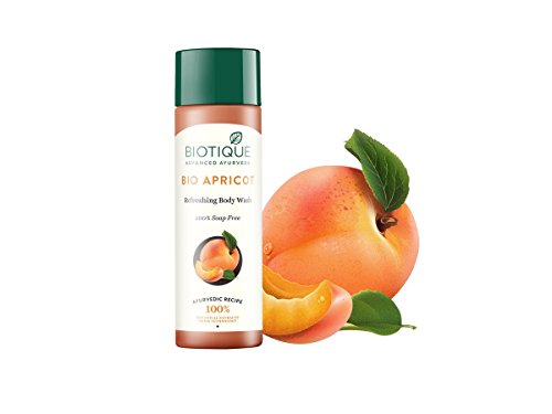 Biotique Bio Apricot Refreshing Body Wash, 190ml And Biotique Bio Almond Soothing And Nourishing Eye Cream, 15g