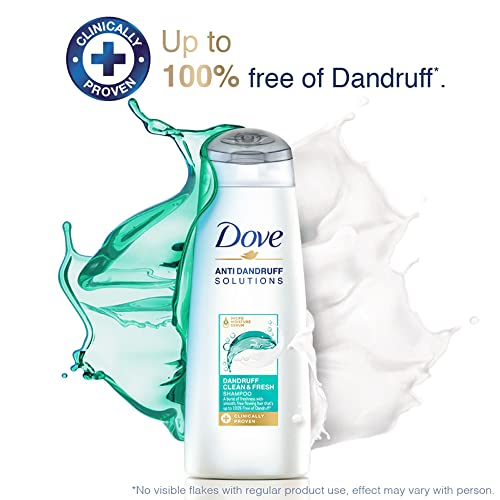 Dove Dandruff Clean & Fresh Shampoo for Dry, Itchy & Flaky Scalp, 80 ml