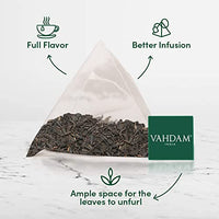 VAHDAM Exotic Darjeeling First Flush Tea Leaves,15 Tea Bag, Long Leaf Pyramid Darjeeling Tea Bags, Aromatic & Flowery, 100% Pure Unblended First Flush Darjeeling Tea