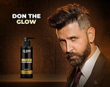 Beardo Ultraglow Face Wash for Men | Brightens & Balances Skin Tone | Reduces Dark Spots | Daily use facewash for oily to dry skin | Glowing and Radiant Skin (100ml)