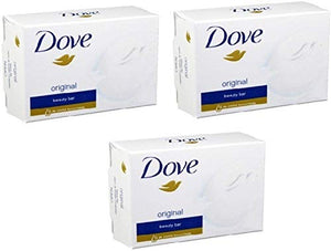 Dove Moisturizing Cream Beauty Bar Dove 3.15 Oz Soap (White) - Set of 3