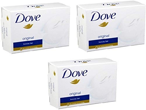 Dove Moisturizing Cream Beauty Bar Dove 3.15 Oz Soap (White) - Set of 3