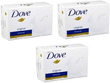 Dove Moisturizing Cream Beauty Bar Dove 3.15 Oz Soap (White) - Set of 3