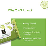 Good Vibes Cucumber Cooling Facial Wipes, 25 Wipes (Pack of 2) | Hydrating, Cleansing, Soothing | Removes Dirt, Impurities, Excess Oil & Makeup | Vegan, No Parabens, Alcohol & Mineral Oil