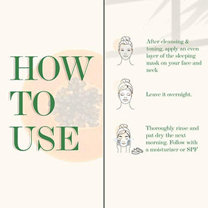 Good Vibes Papaya Brightening Sleeping Face Mask (50 g)