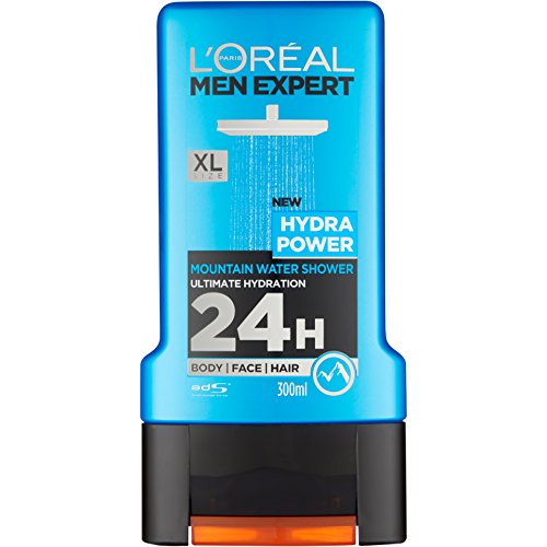 L'Oreal Paris Men's Expert Hydra Power Mountain Water Shower Gel (300ml)