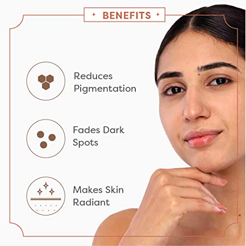 Ayuga 10% Kumkumadi Skin Radiance Face Serum with Saffron & Lotus Extracts for Radiant & Glowing Skin - 30 ml