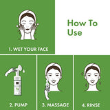 Good Vibes Tea Tree Foaming Gentle Cleansing Face Wash With Deep Cleansing Brush, 150 ml | Anti-Acne Soothing Face Cleanser For All Skin Types | No Parabens, Sulphates & Mineral Oil