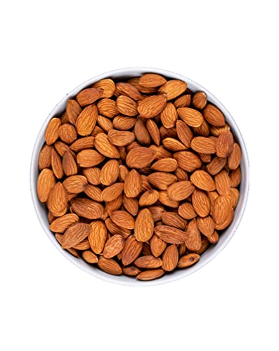 True Elements Californian Almonds 400g (200g x 2) - 100% Natural and Clean Dried Almonds | Badam Dryfruits