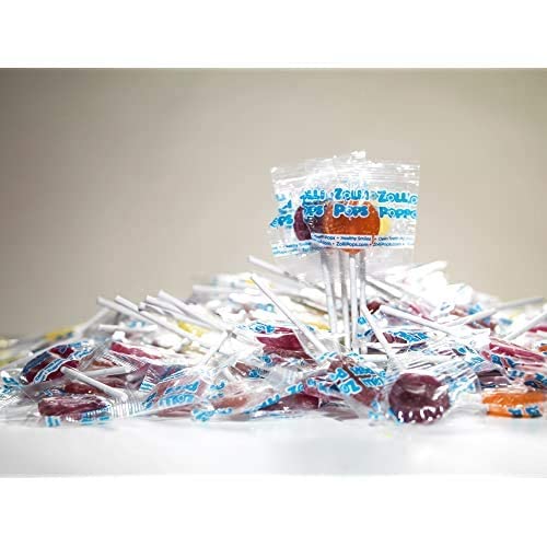 Zollipops Zolli Peanut Butter Cups Clean Teeth Candy, Milk Chocolate 2 Count (Pack of 1)