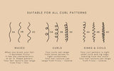 Fix My Curls, Curl Quenching Moisture Styling Bundle For Curly And Wavy Hair Low porosity 3A to 4A Curls, 50 G Each