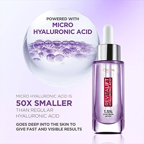 L'Oréal Paris Revitalift 1.5% Hyaluronic Acid Face Serum, 15 ml