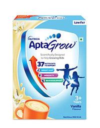 AptaGrow Health and Nutrition Drink Powder for Kid’s Growth, Vanilla, 400 g