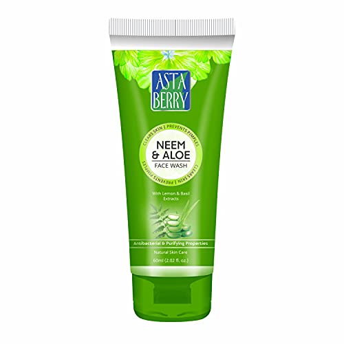 ASTABERRY ASTABERRY Neem & Aloe Face Wash, 100 ml (Pack of 2)