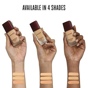 Lakme Invisible Finish SPF 8 Liquid Foundation, Shade 01, Ultra Light Water Based Face Makeup for Glowing Skin - Full Coverage, Natural Finish, 25 ml