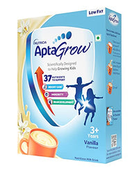 AptaGrow Health and Nutrition Drink Powder for Kid’s Growth, Vanilla, 400 g
