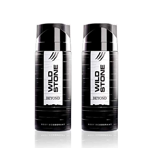 Wild Stone Beyond Long Lasting Deodorants for Men, Pack of 2 (150ml each)