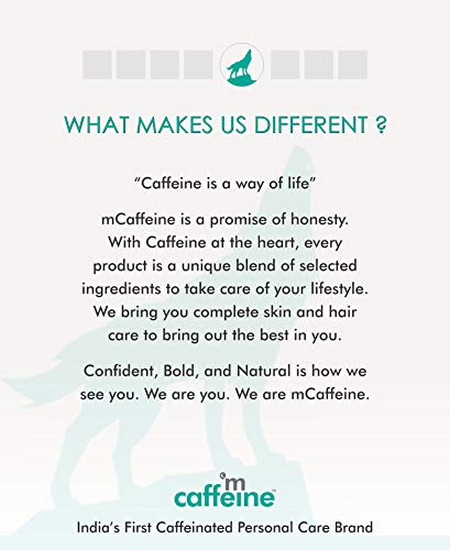 mCaffeine Green Tea Body Gel Lotion (200ml) for Oily Skin | Non Greasy Lotion for Skin Hydration and Moisturization | With Vitamin C and Shea Butter | Daily-Use