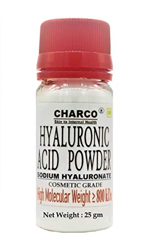 CHARCO - SKIN TO INTERNAL HEALTH - Hyaluronic Acid Powder, 800 kda, Cosmetic Grade (25 g)