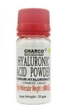 CHARCO - SKIN TO INTERNAL HEALTH - Hyaluronic Acid Powder, 800 kda, Cosmetic Grade (25 g)