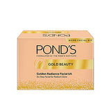 Pond’s Golden Radiance Facial Kit, 24K Pure Gold, Golden Glow At Home, Youthful Glow, Instant Glow, In Just 6 Easy Steps, 80 g