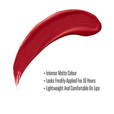 Lakmé Forever Matte Liquid Lip Colour, Red Revival, 5.6 ml