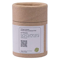 Seeds and Hands Wayanad Big Size 8mm Green Cardamom/Elaichi Whole [No Artificial Colors] (Eco-Friendly Paper Tube 90g)