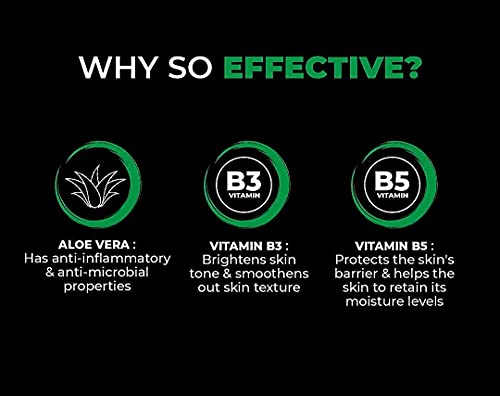 Beardo Naturals Skin Hydrating Aloe Vera Facewash, 100 ml | Face Wash for Men | Soap Free | Sulfate Free | Paraben Free | Daily use facewash| Soothes, Hydrates & Heals (Pack Of 2)