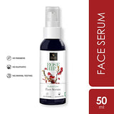 Good Vibes Rose Hip Radiant Glow Face Serum, 50 ml Light Weight Non Greasy Moisturizing Anti Ageing Formula For All Skin Types, Corrects Dark Spots, Natural, No Parabens & Sulphates, No Animal Testing