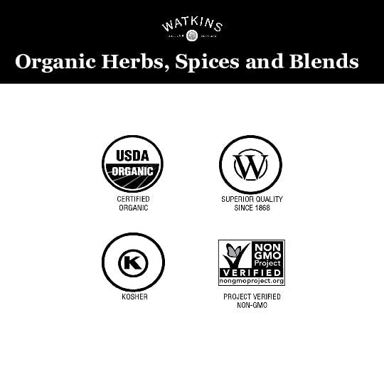 Watkins Gourmet Organic Thyme Leaves, 1.26 Ounce