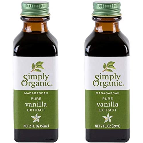 Simply Organic Pure Vanilla Extract, 2 oz (Packaging May Vary) (Pack of 2)